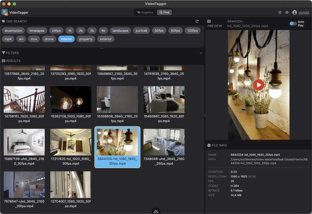 VideoTagger 正式リリースのお知らせ — AI搭載のタグベース動画ファイル管理ツール